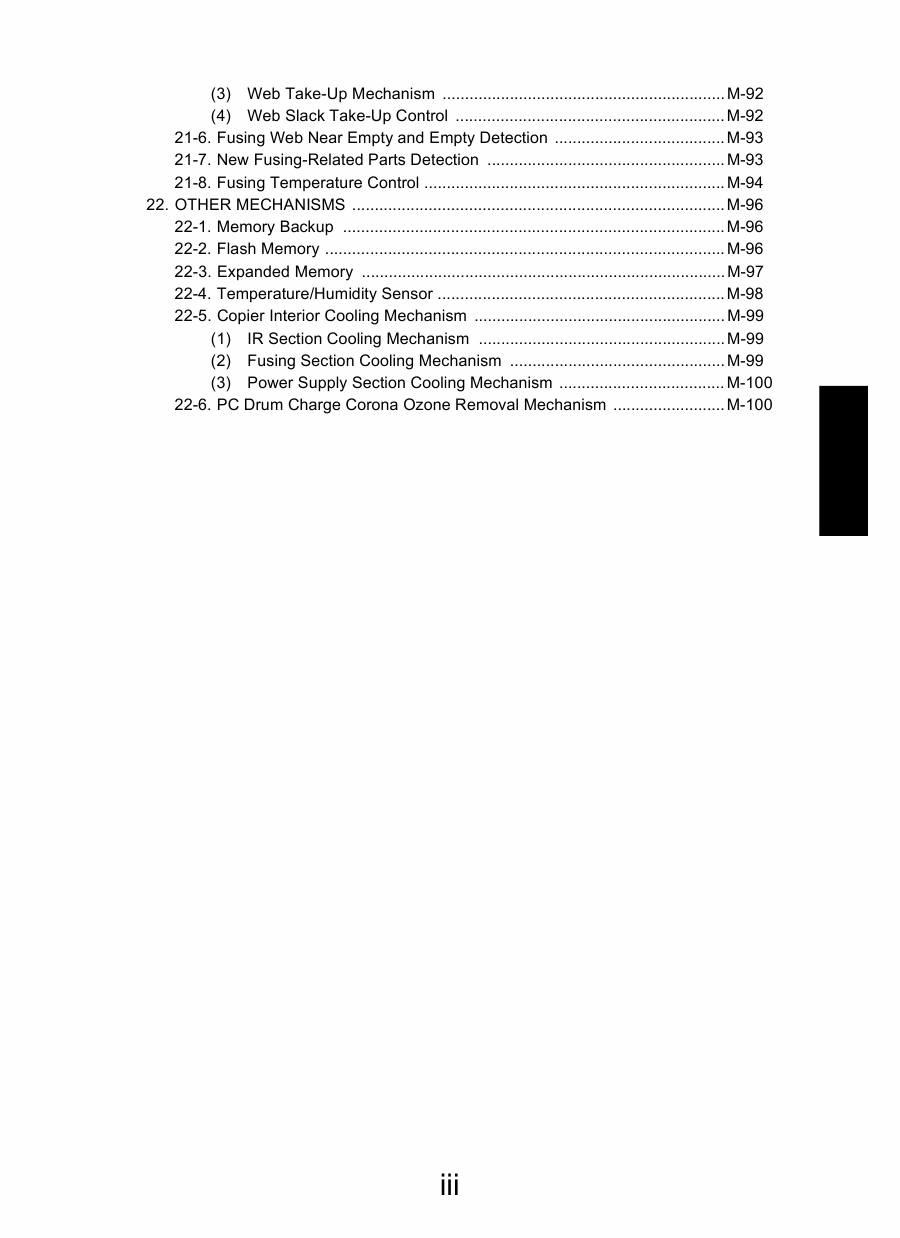 Konica-Minolta MINOLTA CF1501 CF2001 GENERAL Service Manual-3